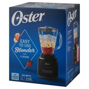 Oster Easy to use 5 Speed Blander- Black